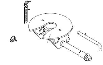 FIFTH WHEEL BRACKET C-Z803 (Base not included)