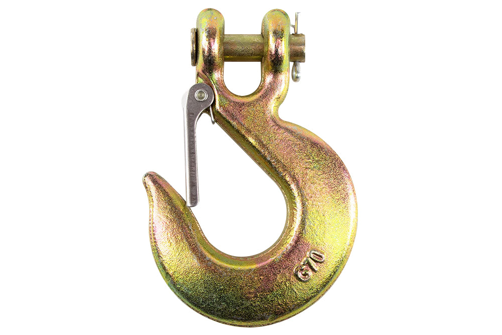 SafeAll Grade 70 Clevis Slip Hook w/ Latch