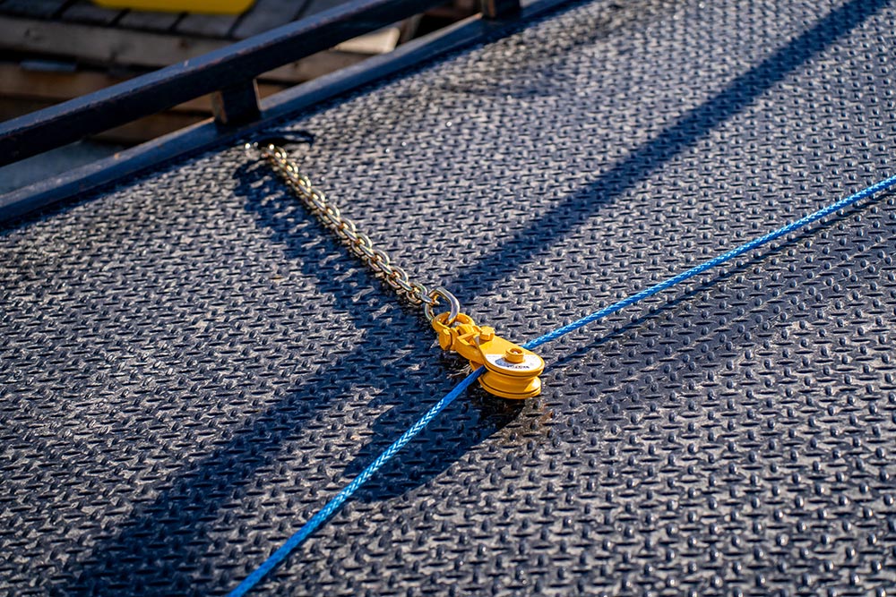 SafeAll Snatch Block with Chain & Grab Hook