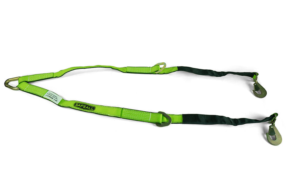 SafeAll V-Strap Assembly with Twisted Snap Hooks