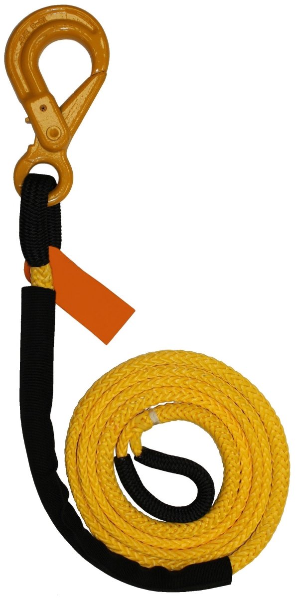 7/16†SYNTHETIC WINCH LINE EXTENSION W/HOIST HOOK - starequipmentsales