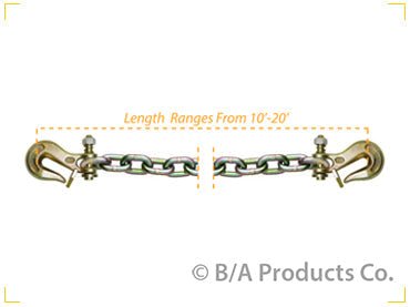 Chain with Twist Lockâ„¢ Grab Hooks on Each End - starequipmentsales