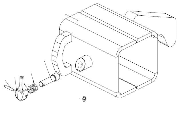 DROP AXLE BRACKET LEFT - starequipmentsales
