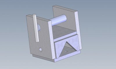 Pintle Hook Adapter (Car Carrier) 30 & 40,000 lbs (T-Bar 5x5) - starequipmentsales