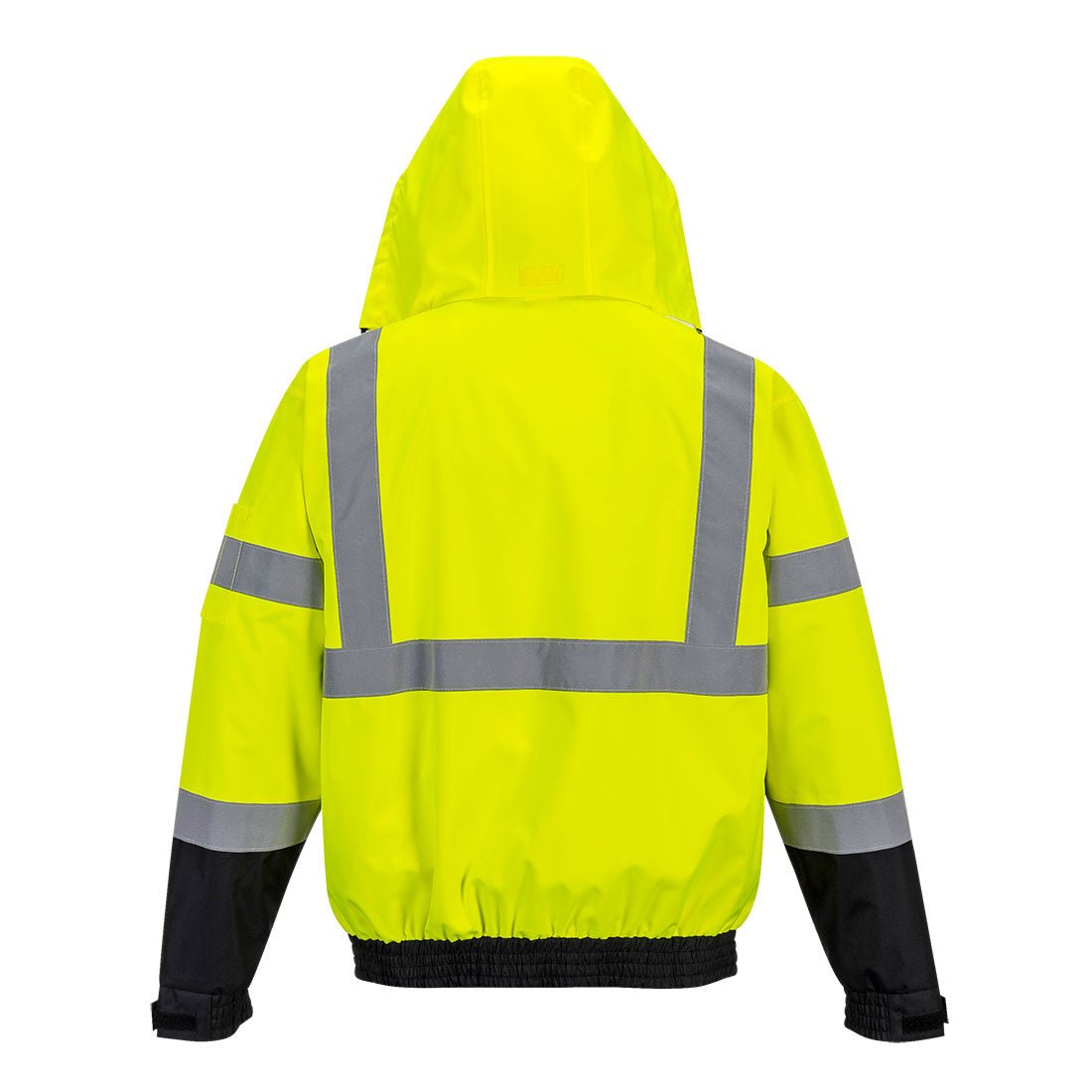 US365 - Hi-Vis Premium 3-in-1 Bomber Yellow/Black - starequipmentsales