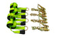 SafeAll 4 Point Tie-Down Assembly with Basket Straps