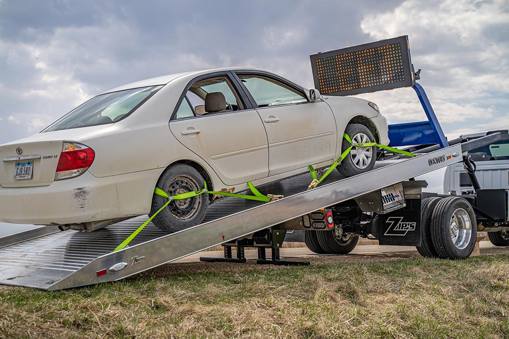 SafeAll 8 Point Tie-Down with Chains