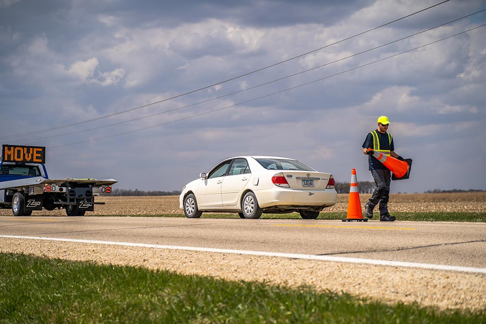 SafeAll MUTCD Orange Reflective Traffic Cone