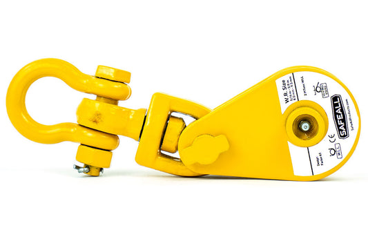 SafeAll Snatch Block with Swivel Shackle