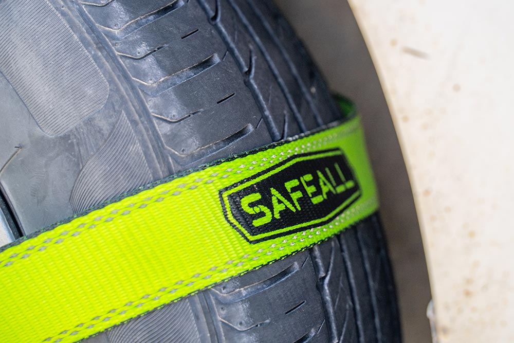 SafeAll Wheel Lift Tie-Down with D-Ring