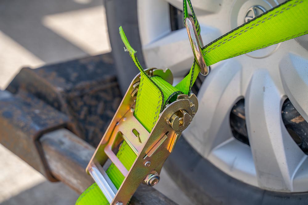 SafeAll Wheel Lift Tie-Down with D-Ring