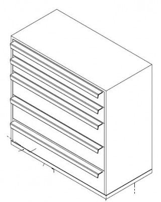 5 DRAWER SET TOOLBOX - starequipmentsales