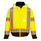 CA160 - Hi-Vis X Back Contrast Tape Winter Bomber Jacket - starequipmentsales