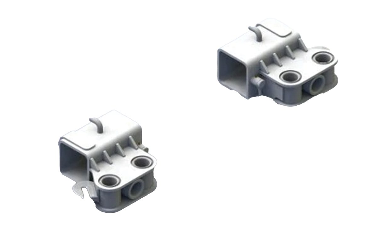 Double Swivel Bracket (Set) with Riser (T-Bar 5x5) C-Z808 - starequipmentsales