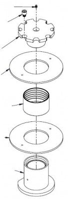 T-BAR PIN REPAIR KIT - T-BAR 4X4 - 5X5 - starequipmentsales