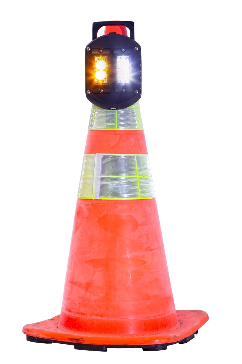 THE LIFE SAVER - CONE MOUNTED WARNING LIGHT SYSTEM - starequipmentsales
